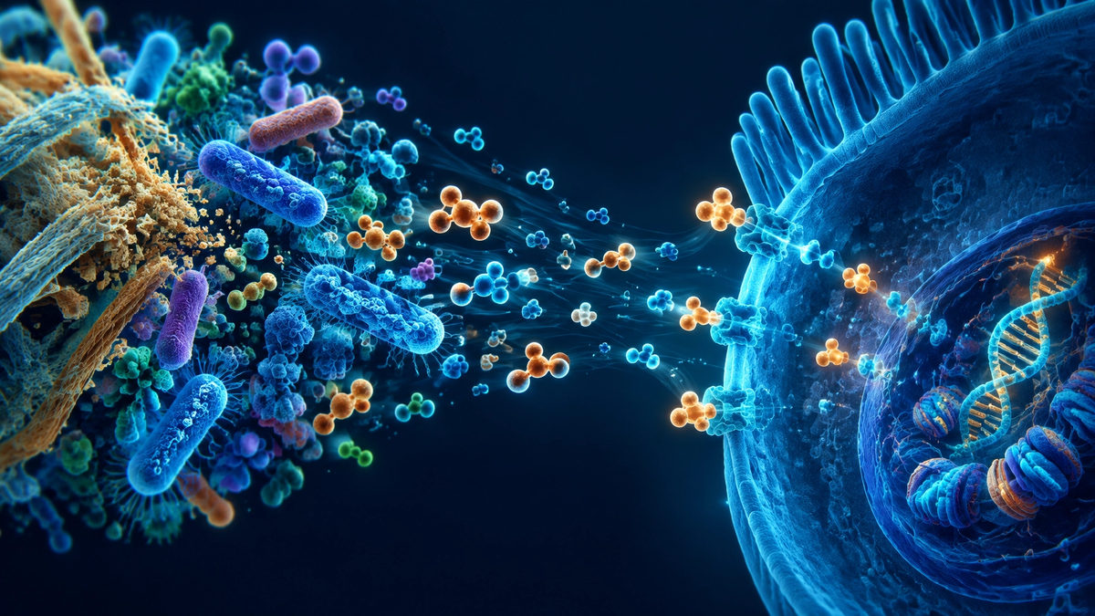 Butyrate and Biological Age: The Molecule Your Gut Bacteria Make From Fibre